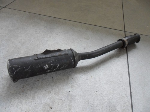 Franco morini rear exhaust - rear,